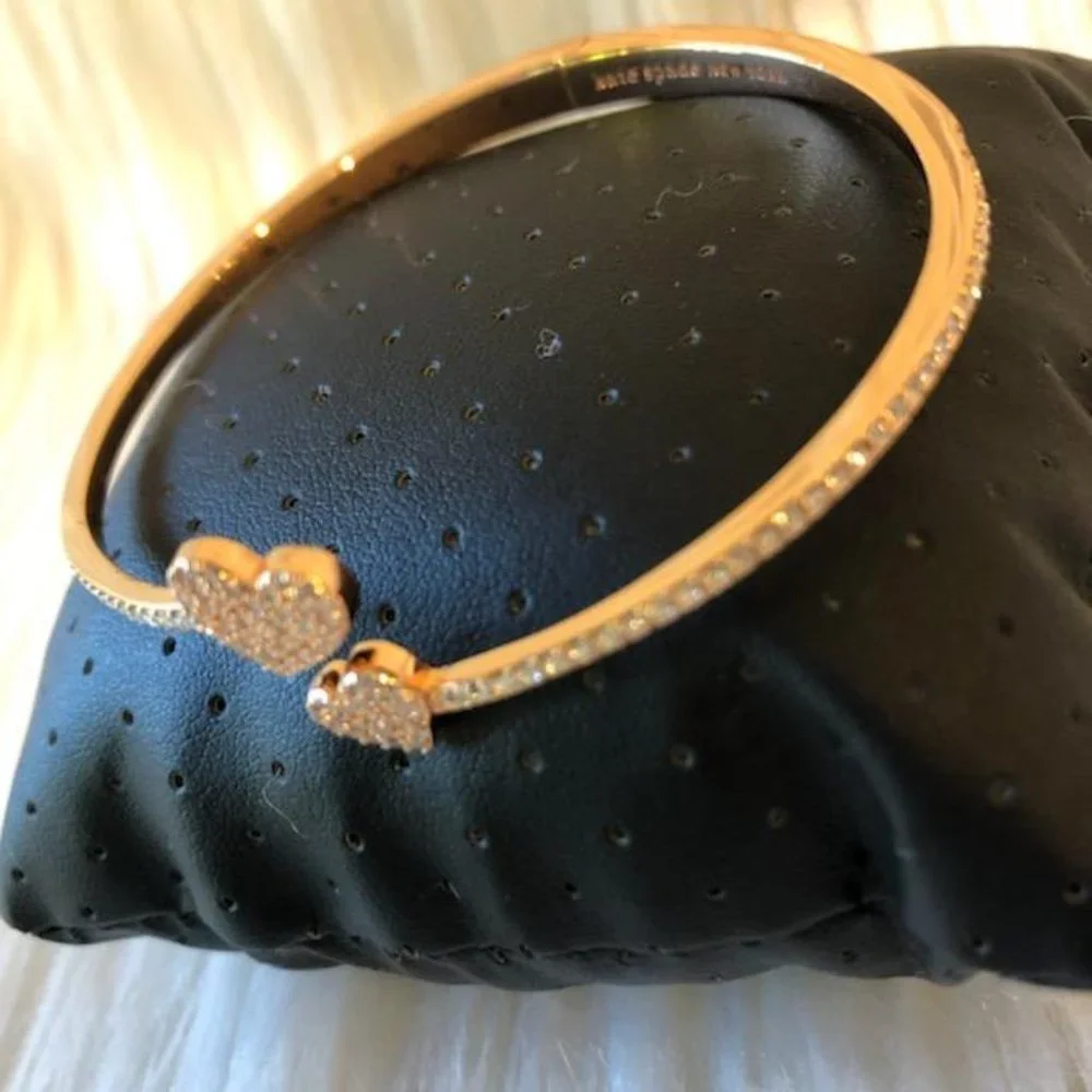 Kate Spade Heart Bangle Bracelet - Picture 4 of 8